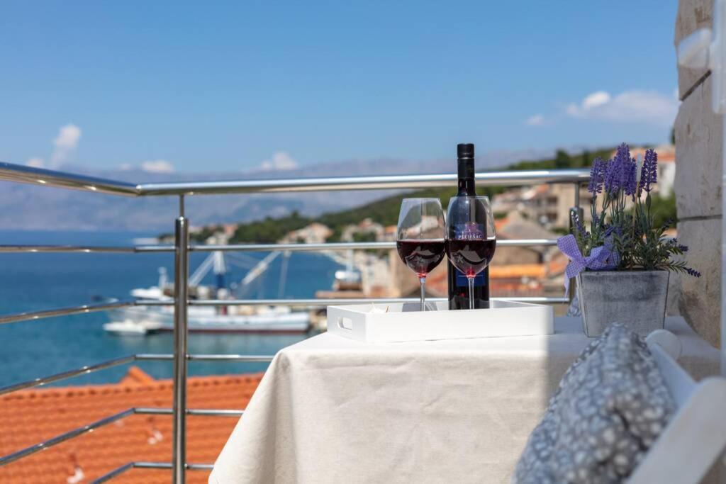 Seaview Apartment Sparkle Iskra - Povlja, Brac Povlja  Dış mekan fotoğraf