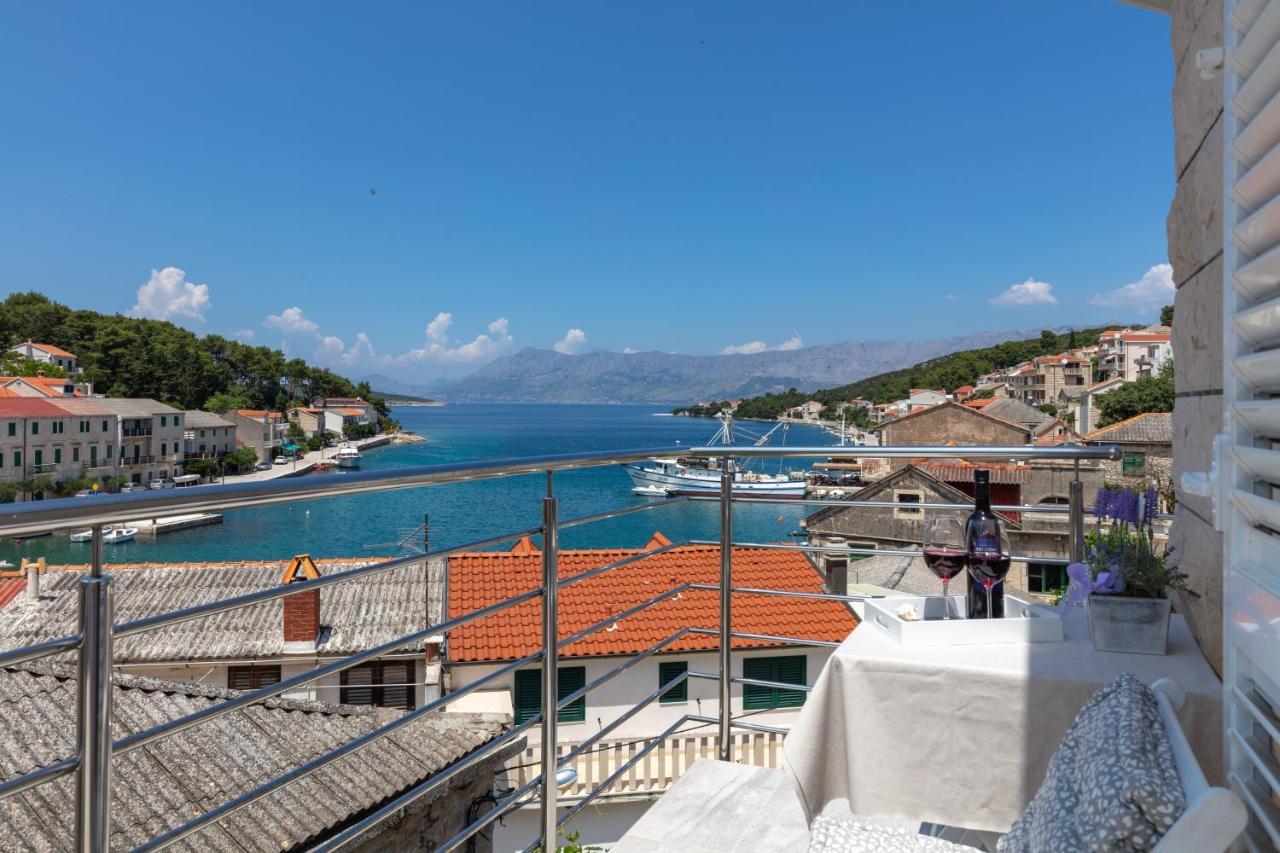Seaview Apartment Sparkle Iskra - Povlja, Brac Povlja  Dış mekan fotoğraf