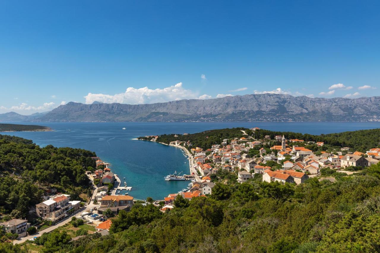 Seaview Apartment Sparkle Iskra - Povlja, Brac Povlja  Dış mekan fotoğraf